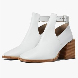 Free People Brady Buckle Cutout Block Heel Shoe Boot. New (no box)! Size 39.5